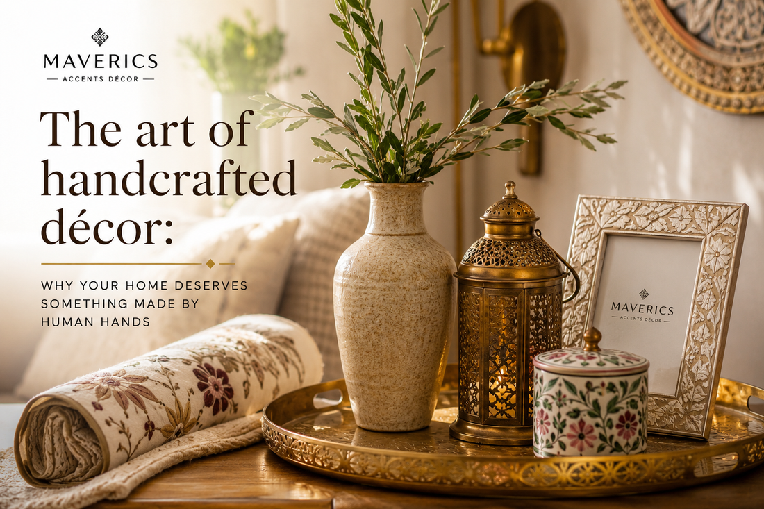 The art of handcrafted décor: why your home deserves something made by human hands