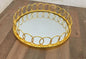 Charming Gold Color Ring Tray – Perfect for Wedding Ring Exchange