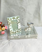 Elegant Silver Serve & Display Combo – 2 Glass Jars, Hexa Tray & Photo Frame (Copy) (Copy) (Copy) (Copy)
